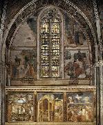 Frescoes in the second bay of the nave Giotto